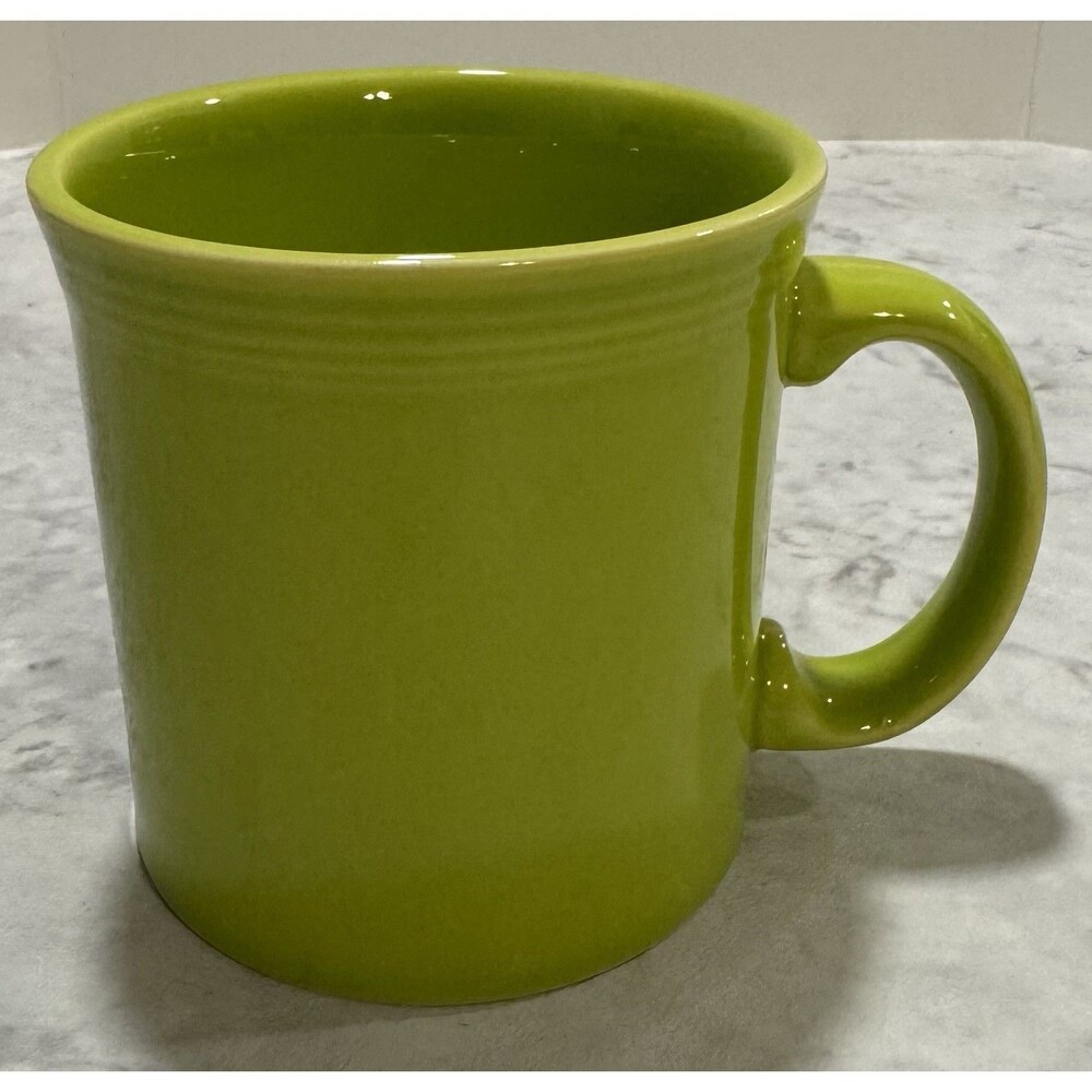 Homer Laughlin Fiesta Lime Green Coffee Mug D Handle